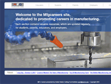 Tablet Screenshot of mfgcareers.org